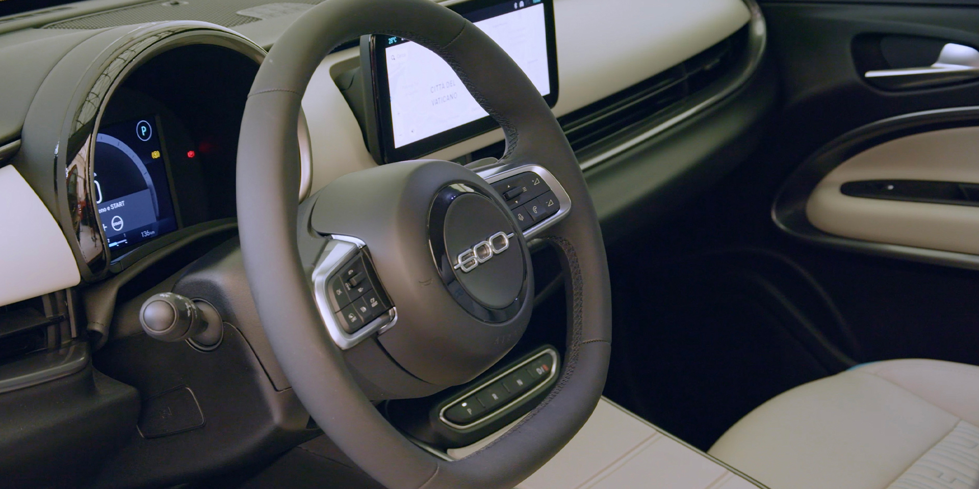 Innvendig bilde av Fiat 600e