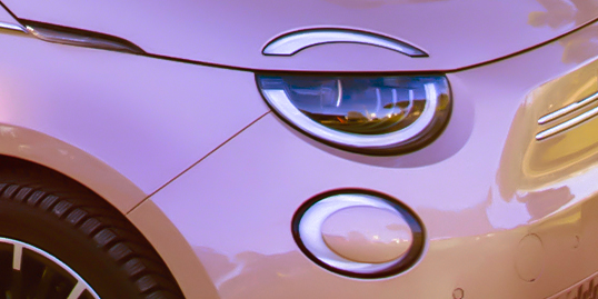Fiat 500e, frontlykter